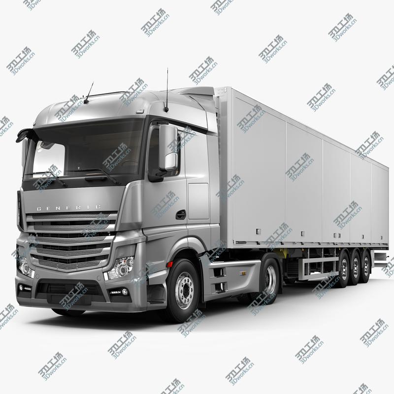 images/goods_img/20210113/Generic Truck With Trailer 3D model/1.jpg